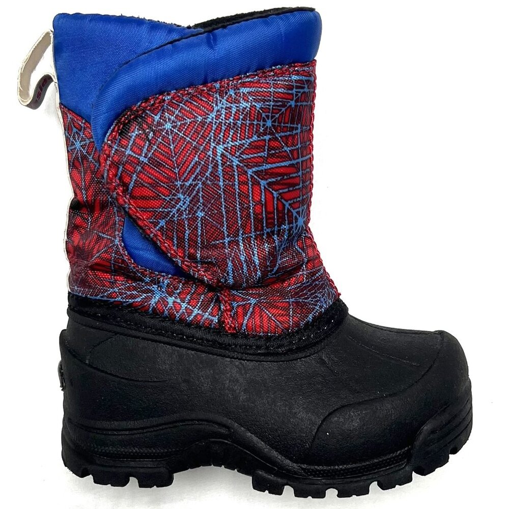 Northside Toddler Snow Boots – Size 5 | Spiderman Design